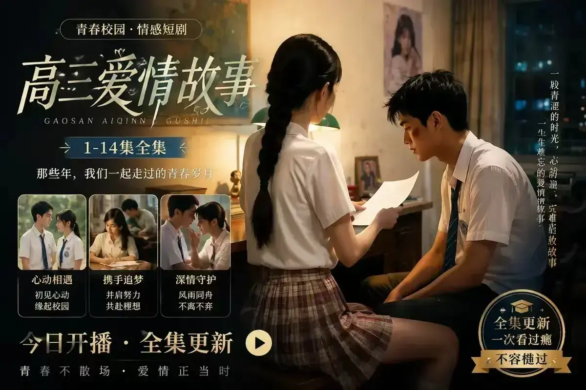 《B中爱情故事》4KHDR画质未删减完整版 - AI校园短剧误会篇 - AI短剧天花板每集都戳心 - 百度网盘在线秒存高清观看