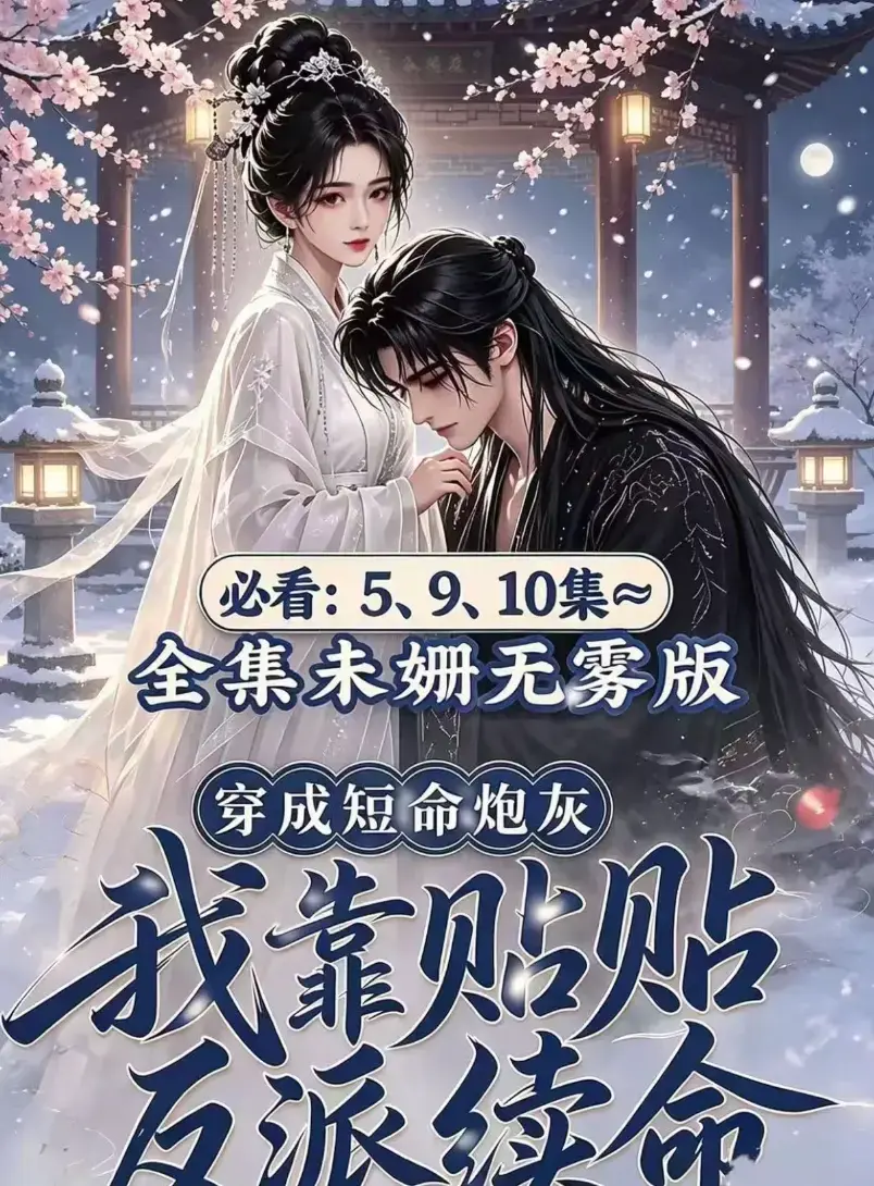 AI漫剧穿书超甜爽剧《穿成短命炮灰我靠贴贴反派续命》未删减高清全集 - 完整版免费看无广告在线追剧 - 资源网盘播放看全集